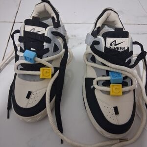 Black and White Men's Sneakers